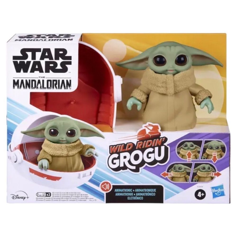 STAR WARS Wild Ridin’ GROGU The Child Animatronic with Sound and Motion Ages 4+